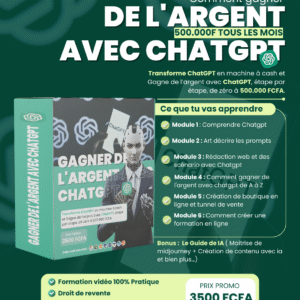 Formation : Gagner de l'argent avec ChatGPT